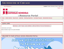 Tablet Screenshot of ocs.archchicago.org