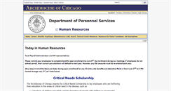 Desktop Screenshot of hr.archchicago.org
