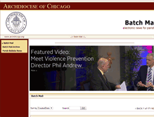Tablet Screenshot of batchmail.archchicago.org